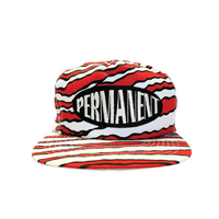 FISHEYE LOGO VINTAGE ZEBRA 5-PANEL HAT